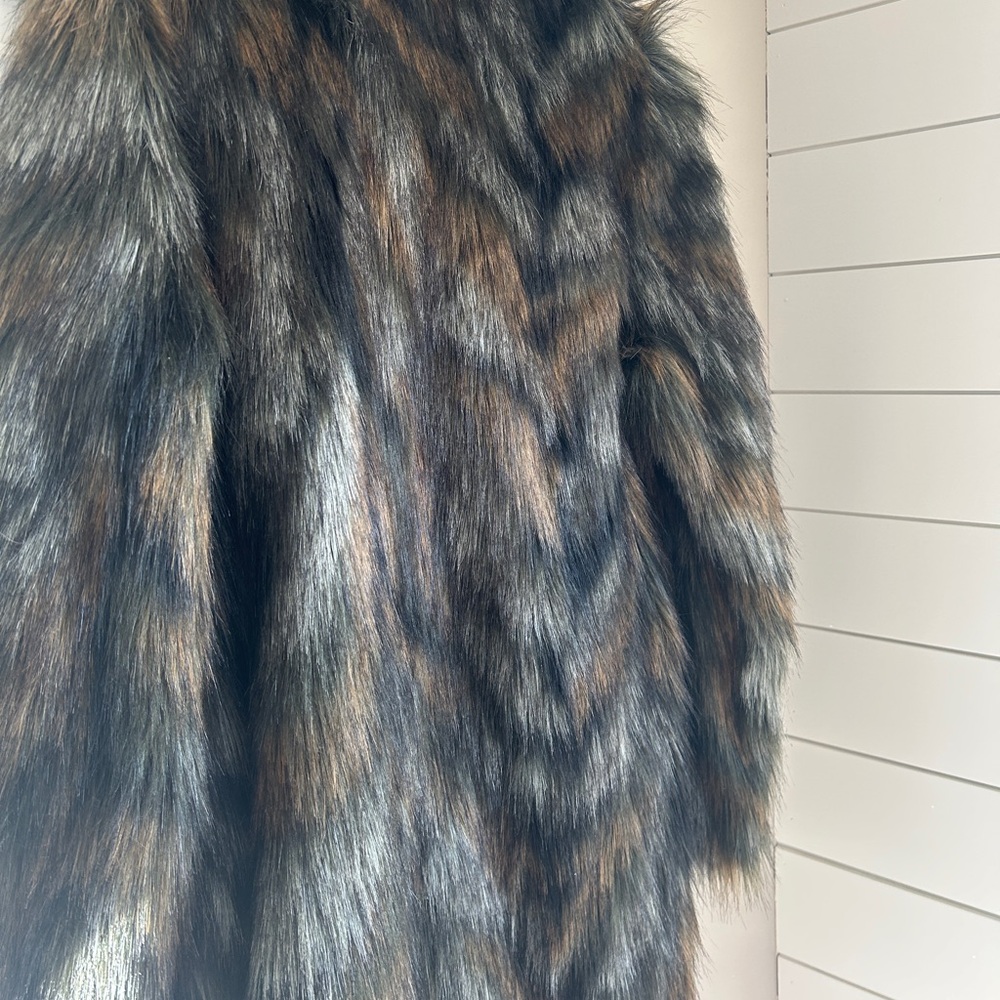 Luxurious Faux Fur Coat